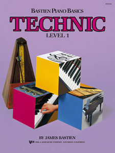 Bastien Piano Basics - Technic - Level 1